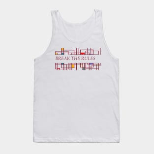 break the rules Tank Top